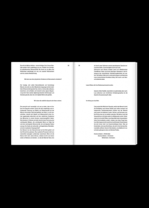 Typografie und Layout des Buchdesigns