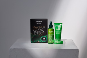 Packshot und Produktfotografie der Glow Box von Weleda und der The Face Art academy